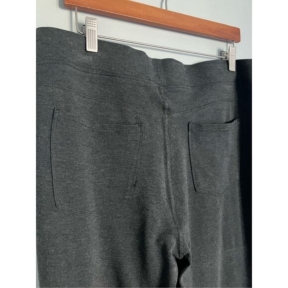 SEVEN7 Charcoal Grey Elevated Leggings Size XL - Picture 10 of 15